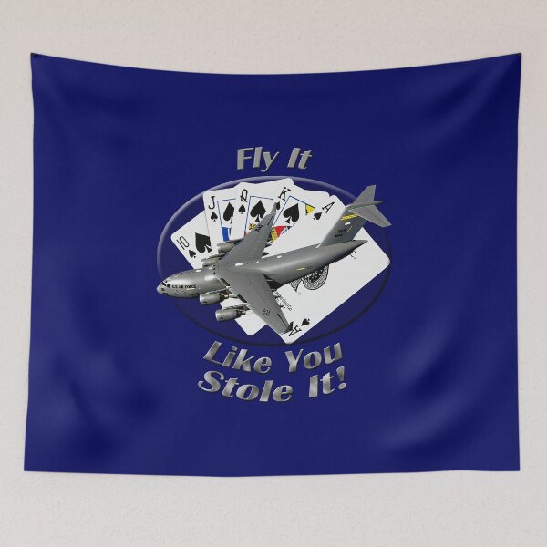 Item preview, C-141 Starlifter Fly It Like You Stole It designed and sold by hotcarshirts.
