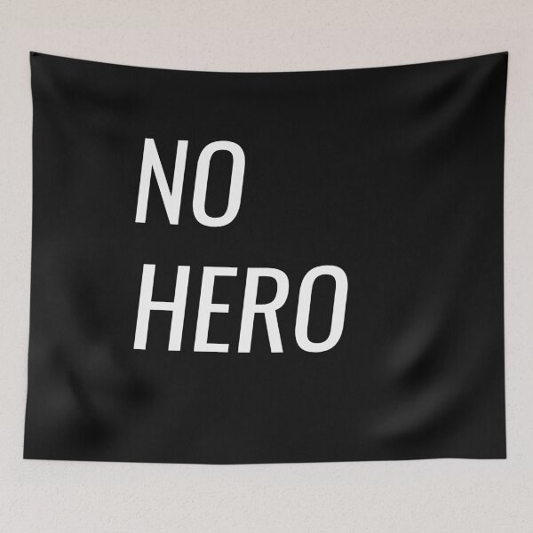 Item preview, No Hero the Word  designed and sold by Wanderlust77.