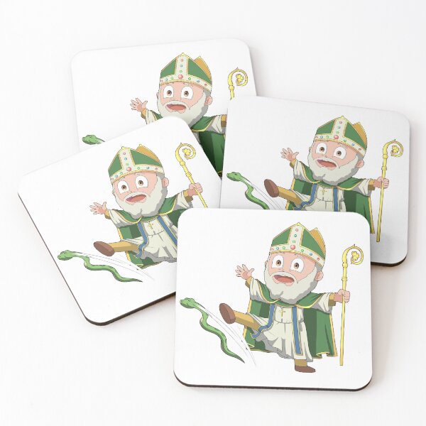 Item preview, Cute St Patrick Chibi Anime designed and sold by PatBenjanis.