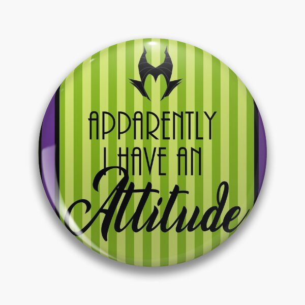 Item preview, Vertical Maleficent Horns Villains Apparently I Have An Attitude Design designed and sold by gunsnhoney.