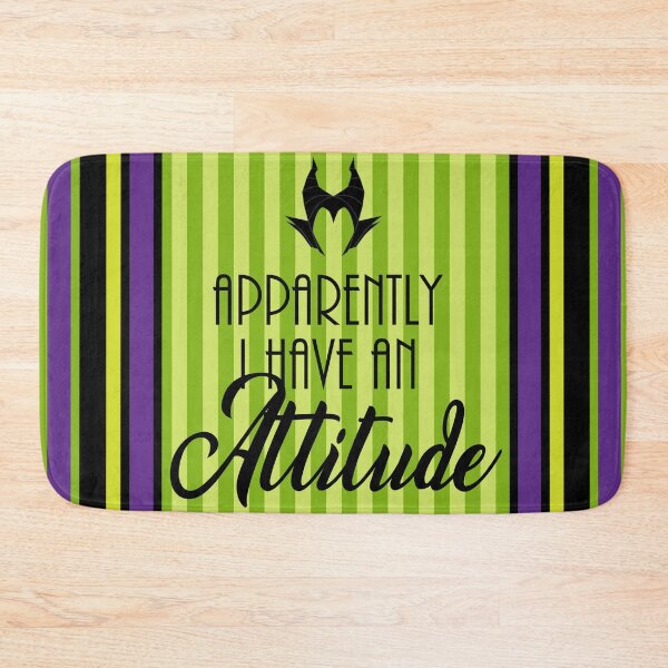 Item preview, Vertical Maleficent Horns Villains Apparently I Have An Attitude Design designed and sold by gunsnhoney.