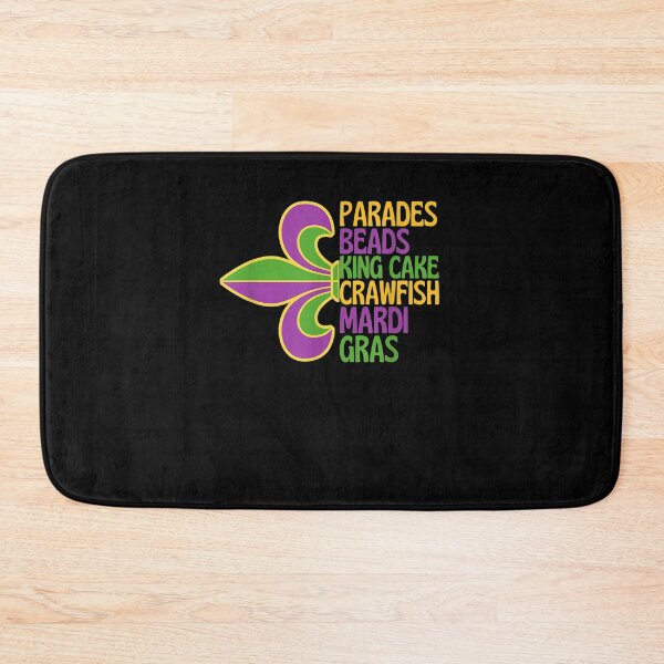 Item preview, Mardi Gras Parades Beads King Cake Fun Mardi Gras designed and sold by aguilaro.