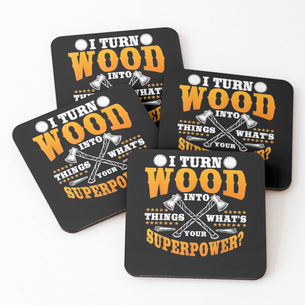 Item preview, I Turn Wood Into Things Funny Sarcasm Woodworker Gift designed and sold by aguilaro.