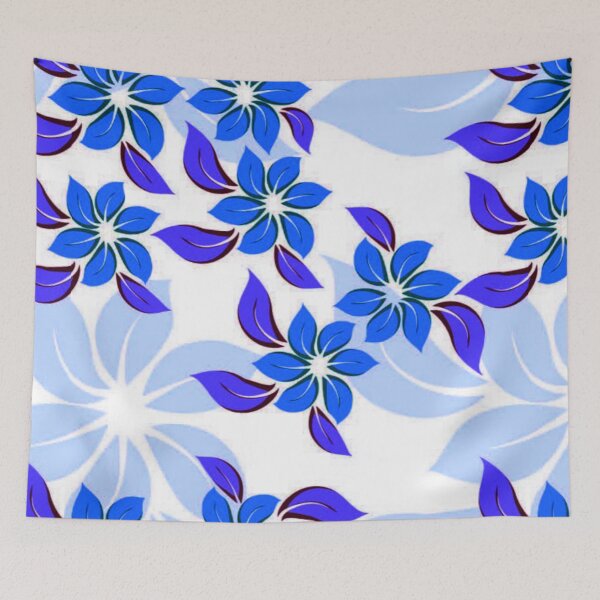 Item preview, Tiny Flower (Dark Blue) designed and sold by sagar96.
