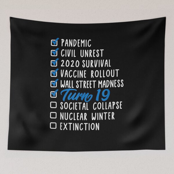 Item preview, Funny 19th Birthday Gift I 19 Years I 2002 2021 I Quarantine designed and sold by aguilaro.