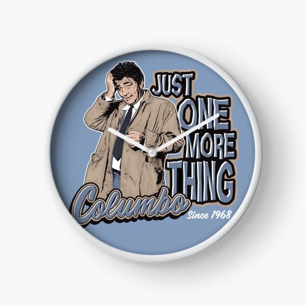 Item preview, Columbo Just One More Thing designed and sold by Alema Art.