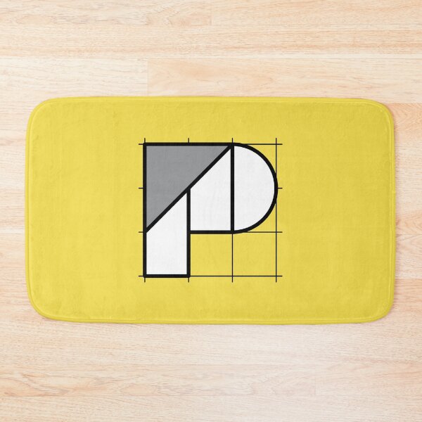 Item preview, P // Perfectionist Alphabet (Pantone Illuminating + Ultimate Gray) designed and sold by fumauk.