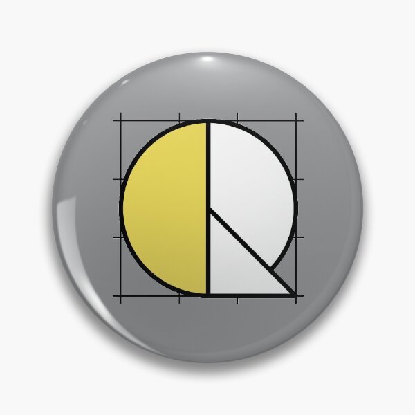 Item preview, Q // Perfectionist Alphabet (Pantone Ultimate Gray + Illuminating) designed and sold by fumauk.