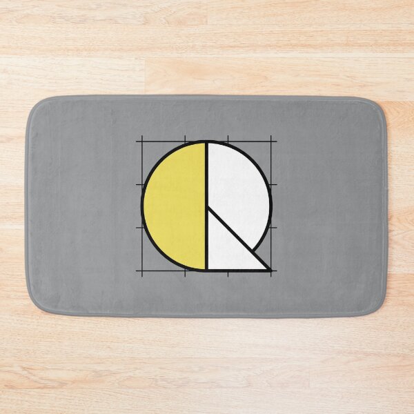 Item preview, Q // Perfectionist Alphabet (Pantone Ultimate Gray + Illuminating) designed and sold by fumauk.