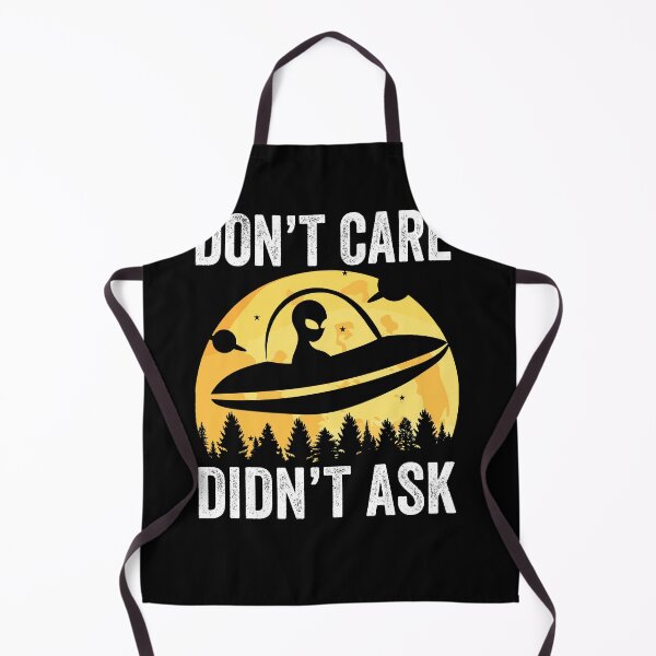 Item preview, Don't Care Didn't Ask, Funny Space Creature & designed and sold by PinkyTree.