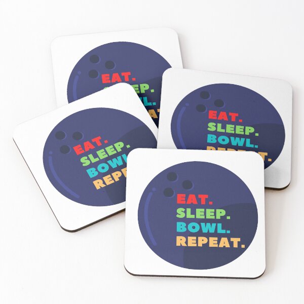 Item preview, eat sleep bowl repeat designed and sold by Zaibo.