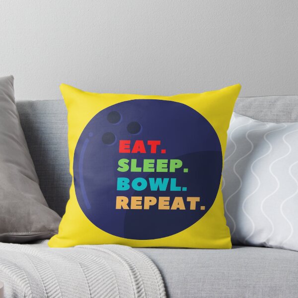 Item preview, eat sleep bowl repeat designed and sold by Zaibo.