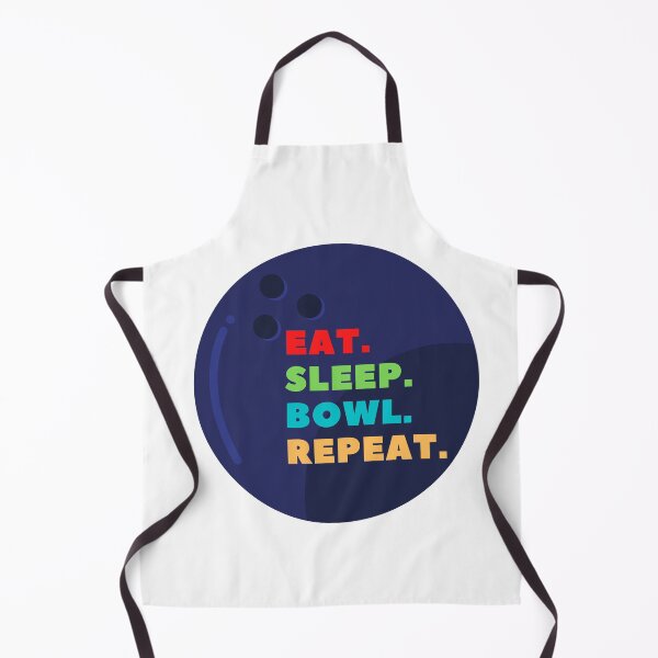 Item preview, eat sleep bowl repeat designed and sold by Zaibo.