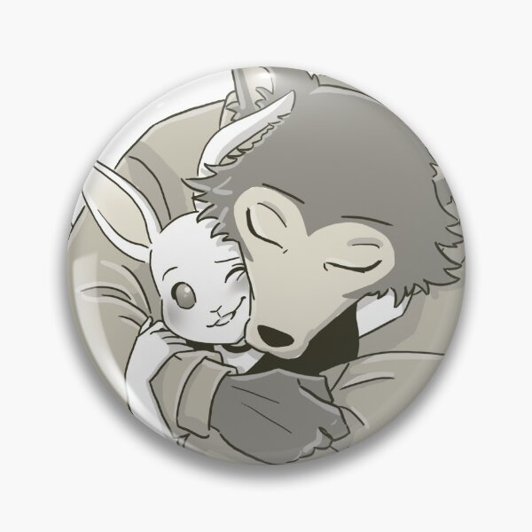 Item preview, Beast stars wolf and rabbit designed and sold by Fanny Ducrot.
