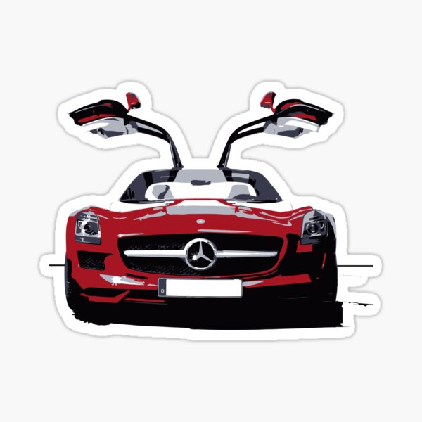 mercedes sls Sticker