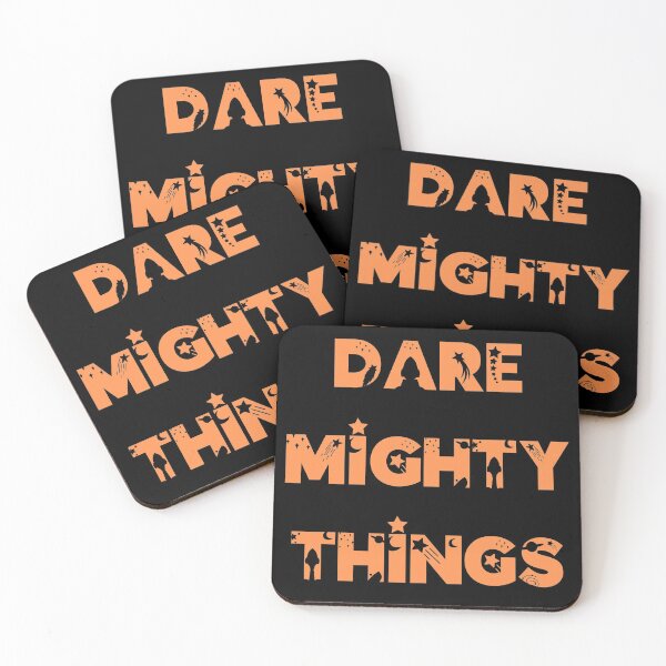 Item preview, Dare Mighty Things designed and sold by ecdato.