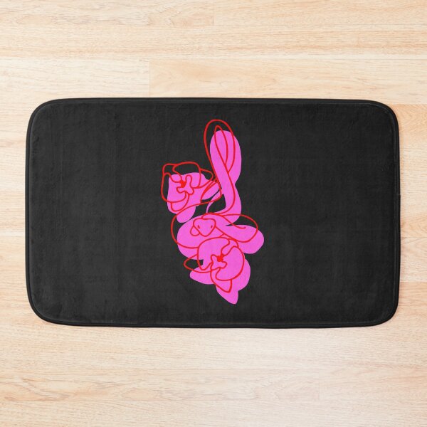 Item preview, Pink and red infinity snake with orchids designed and sold by zherra.