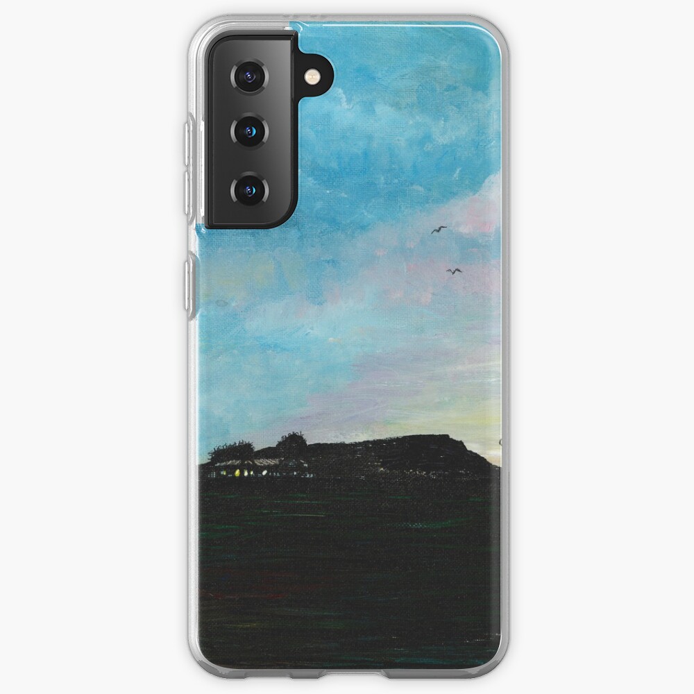 West Hill Cafe at Dusk Case & Skin for Samsung Galaxy