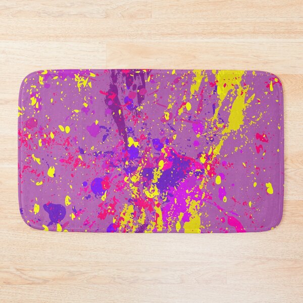 Item preview, pink and yellow abstract expressionist design designed and sold by pauloneill-art.