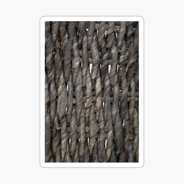 knotty woven fiber optical Sticker