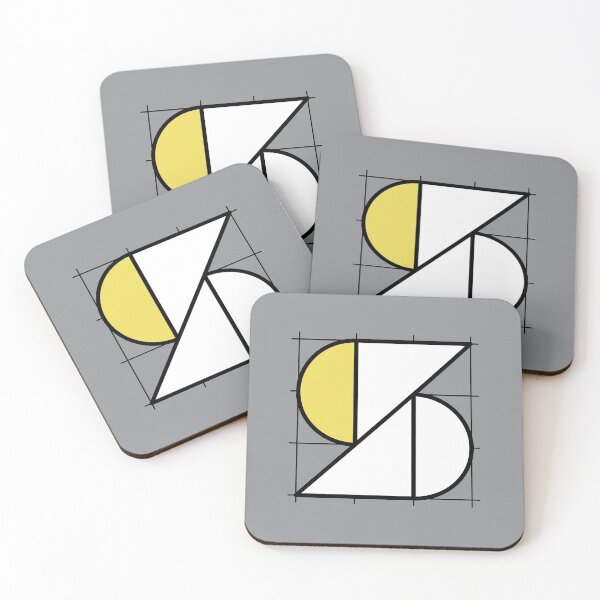 Item preview, S // Perfectionist Alphabet (Pantone Ultimate Gray + Illuminating) designed and sold by fumauk.
