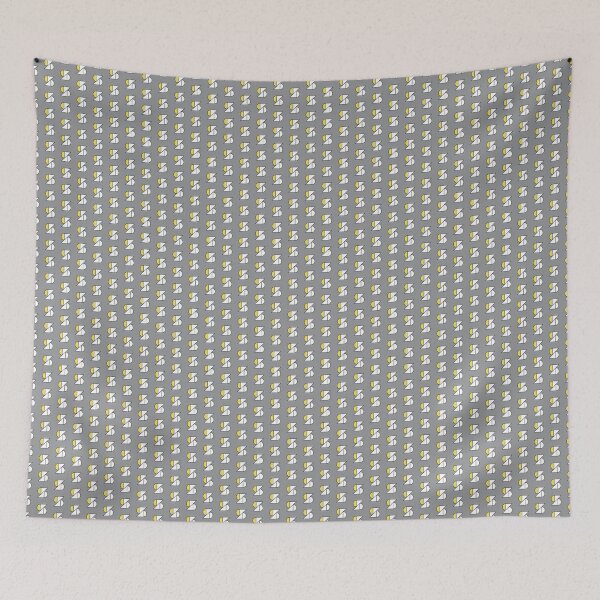 Item preview, S // Perfectionist Alphabet (Pantone Ultimate Gray + Illuminating) designed and sold by fumauk.
