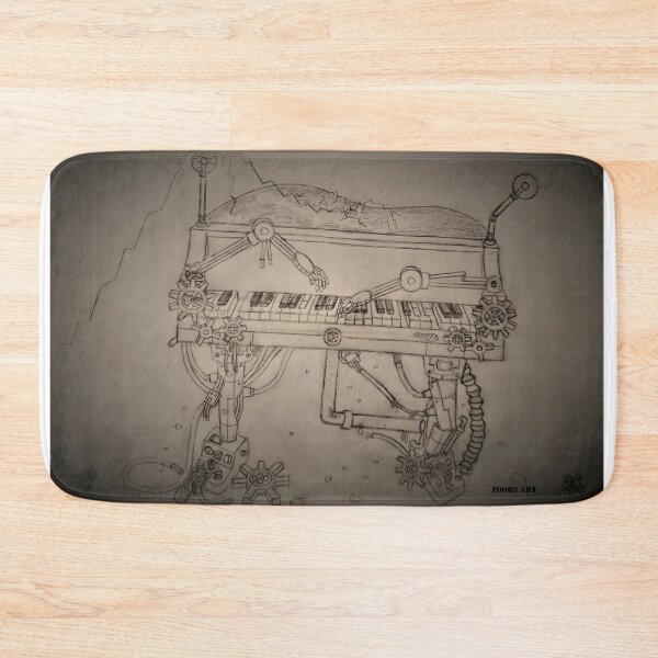 Item preview, The Dark Steampunk Electro-Piano 1900-2 Machine (Broken) Inspired by Scott Joplin's "The Entertainer" designed and sold by GrudleBay.