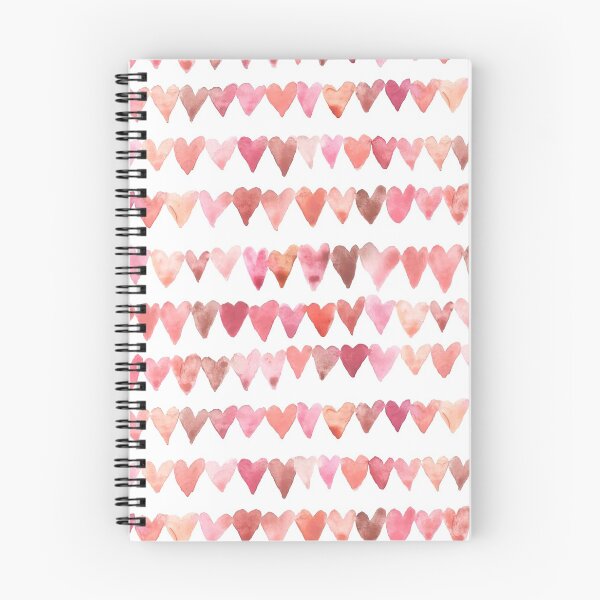 Item preview, Watercolor hearts designed and sold by Sarah Crystal.
