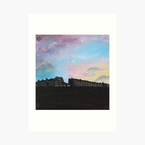 Priory Road at Dusk Art Print