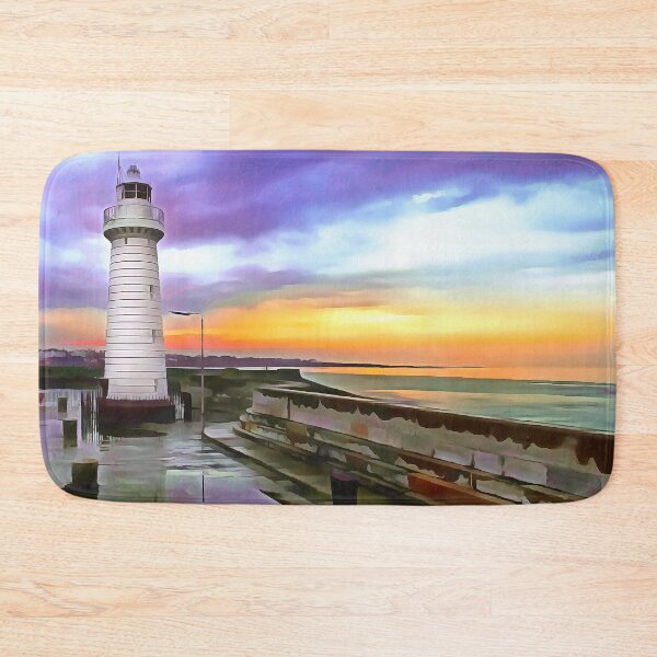 Item preview, Donaghadee Lighthouse, Ireland. (Painting) designed and sold by cmphotographs.