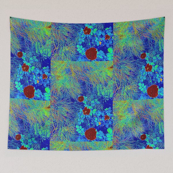 Item preview,  NIGHTGARDEN FLORAL  BLUES  designed and sold by Opalbluerose.