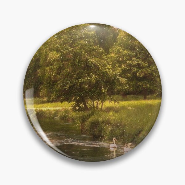 Item preview, Swans On The Itchen a Digital Painting designed and sold by IanWL.