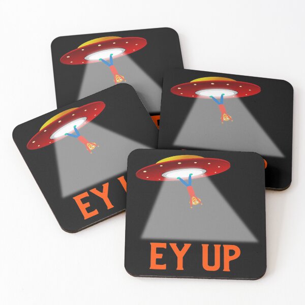 Item preview, Ey Up funny Yorkshire Man alien abduction designed and sold by DARBOL-DESIGN.