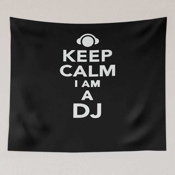 Item preview, Keep Calm I'm A Dj Funny Deejay Disc Jockey Slogan Gift Idea designed and sold by aguilaro.