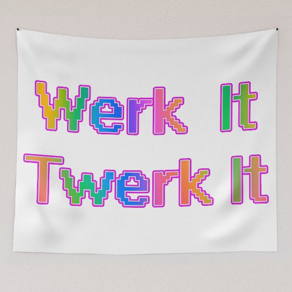 Item preview, Werk It Twerk It - Rainbow 3 designed and sold by KATKattalestv.