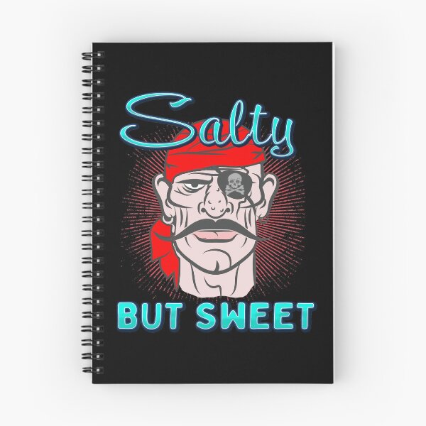 Item preview, Salty But Sweet Pirate Sailor Hilarious Sailing Meme designed and sold by funnytshirtemp.