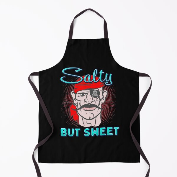 Item preview, Salty But Sweet Pirate Sailor Hilarious Sailing Meme designed and sold by funnytshirtemp.