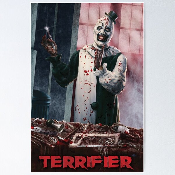 Item preview, Terrifier movie horror  designed and sold by Printeddesignzz.