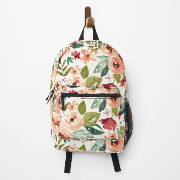 Item preview, Hand-painted Floral Soft White designed and sold by SarahTreu.