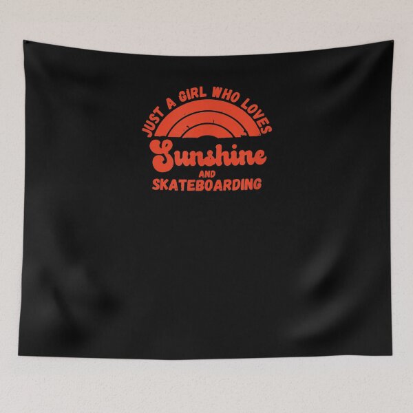 Item preview, Skateboard A Girl Who Loves Sunshine Skateboarding designed and sold by aguilaro.