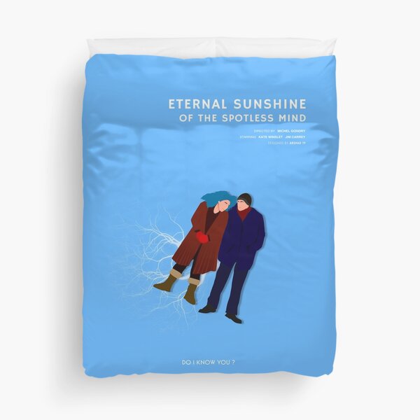 Eternal Sunshine of the Spotless Mind minimalist poster Duvet Cover