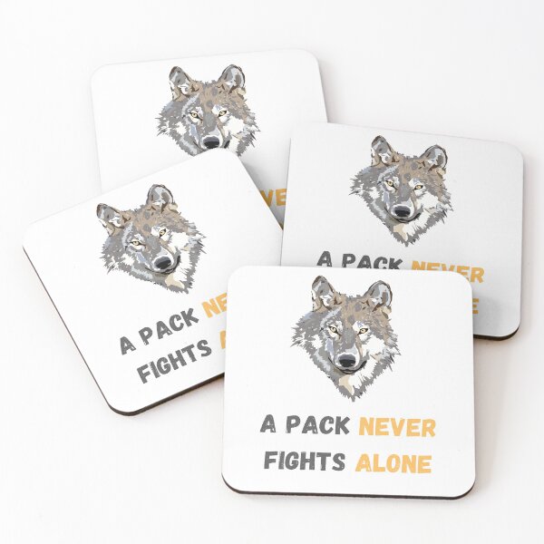 Item preview, A Pack Never Fights Alone designed and sold by 11ara.