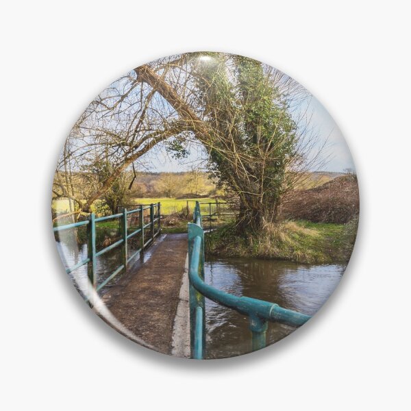 Item preview, Footbridge Over The River Pang designed and sold by IanWL.