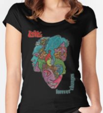 Love - Forever Changes + Logo Women's Fitted Scoop T-Shirt