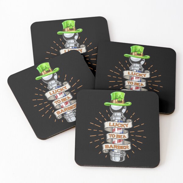 Item preview, Lucky To Be A Barber Shamrock Leprechaun Hat Patrick's Day designed and sold by aguilaro.