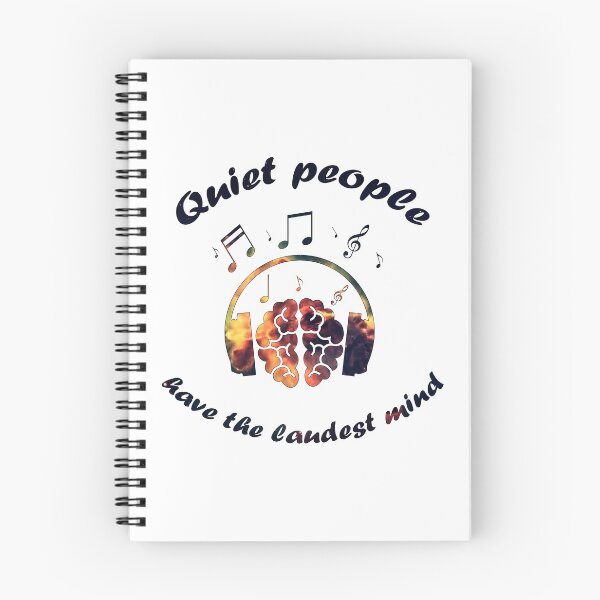 Item preview, Quiet people have the laudest mind designed and sold by Atinno.