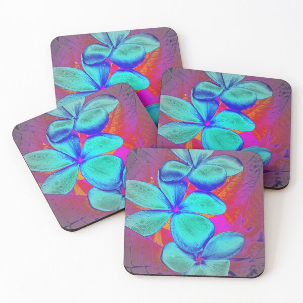 Item preview, FRANGIPANI FANTASY IN BLUE  designed and sold by Opalbluerose.