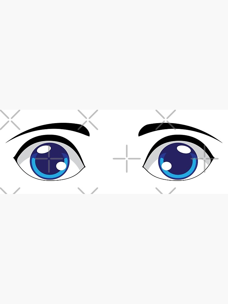 Drawing Stylized Eyes Anime Eye Design Stock Illustration