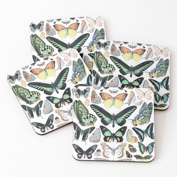Item preview, Butterfly Species Vintage Poster designed and sold by Slydell1.