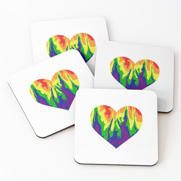 Item preview, A Heart For Flaming Homosexuals - Gay Pride designed and sold by jddesignsstuff.
